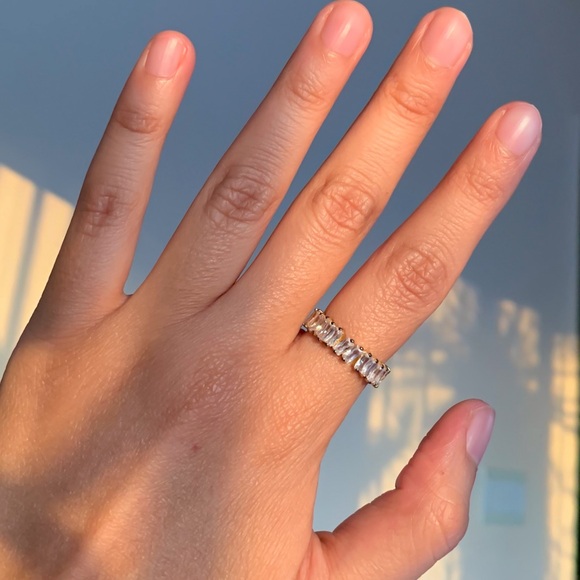 Argento Vivo Karla Baguette Ring - Picture 11 of 12